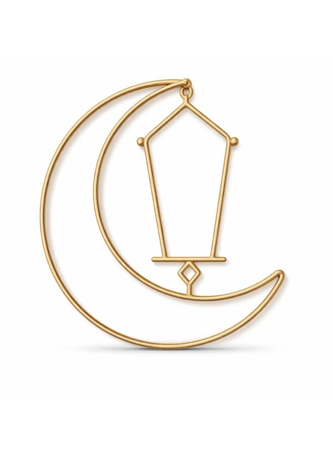 Home Care مصباح LED مرن على شكل قمر وزيت - مصباح إسلامي كبير بحجم 3 متر مع توهج دافئ وقابس صغير بريطاني - Image 2